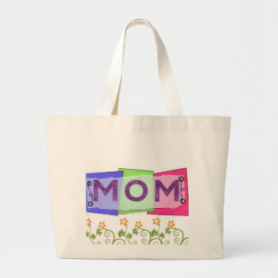 BOLSA TOTE GRANDE MÃE RETRO TOTE BAG