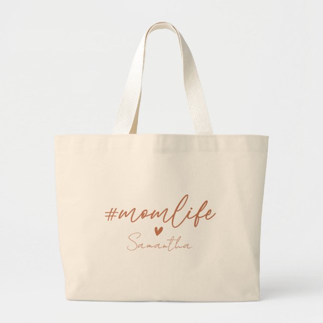 Bolsa Tote Grande Mãe Vida (Frente)