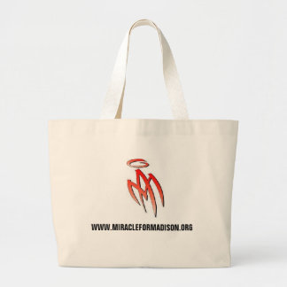 Bolsa Tote Grande MÃES - logotipo, WWW.MIRACLEFORMADISON.ORG