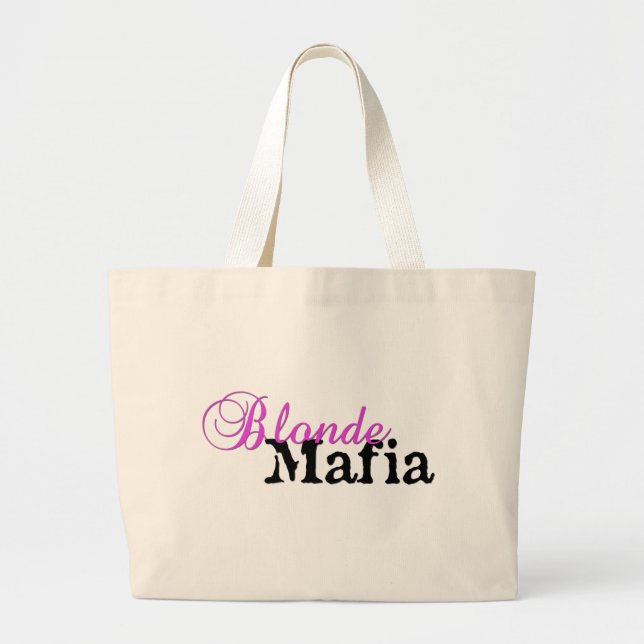Bolsa Tote Grande Máfia loura! - Saco (Frente)