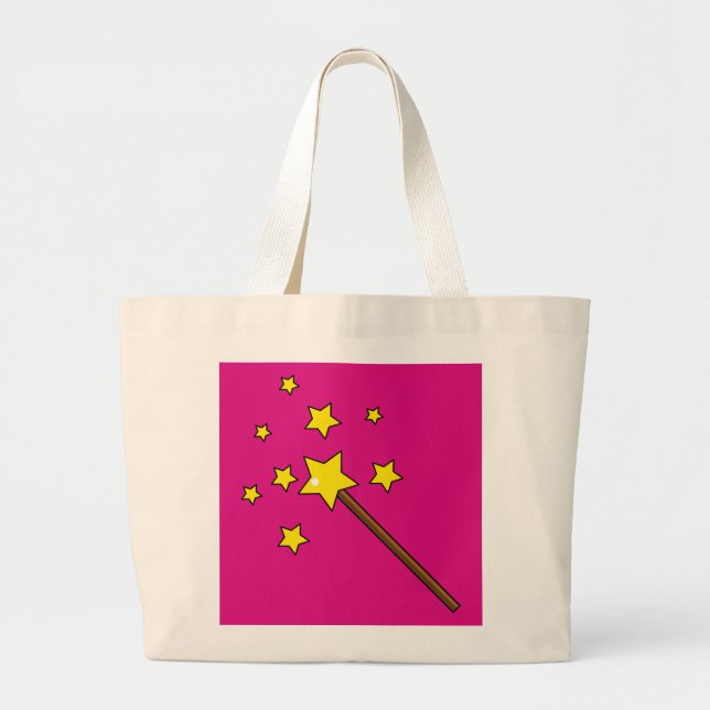 Bolsa Tote Grande Magic Wand (Frente)