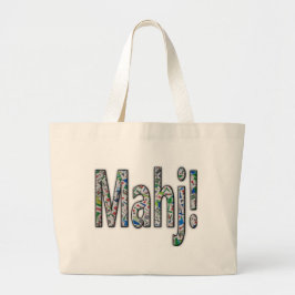 Bolsa Tote Grande Mahjong Large Tote Bag - Mahj!