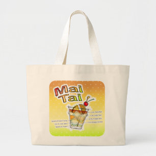 BOLSA TOTE GRANDE MAI TAI COCKTAIL RECIPE ARTE