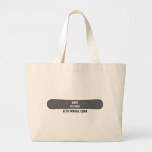 Bolsa Tote Grande Mais Método Menos Cork Duplo