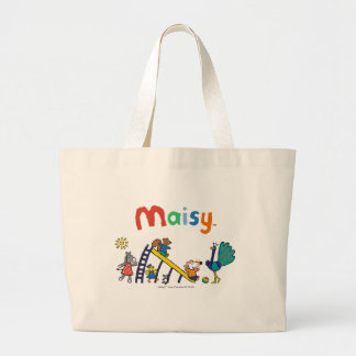 Bolsa Tote Grande Maisy no campo de jogos com amigos