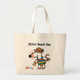 Bolsa Tote Grande Maisy que recolhe escudos na praia