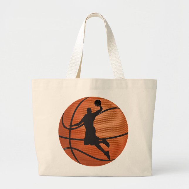 Bolsa Tote Grande mala de basquetebol (Frente)