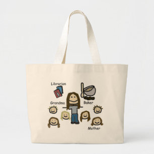 Bolsa Tote Grande Mamã