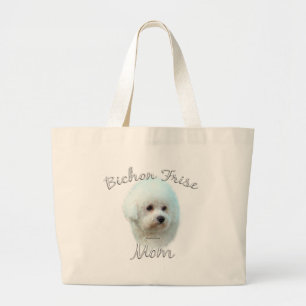 Bolsa Tote Grande Mamã 2 de Bichon Frise