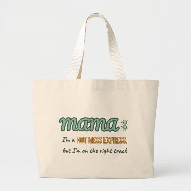 Bolsa Tote Grande MaMa Expresso Quente (Frente)