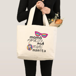 Bolsa Tote Grande Mamita dos 90
