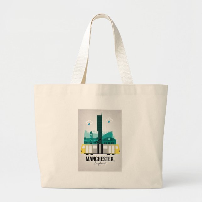 Bolsa Tote Grande Manchester (Frente)