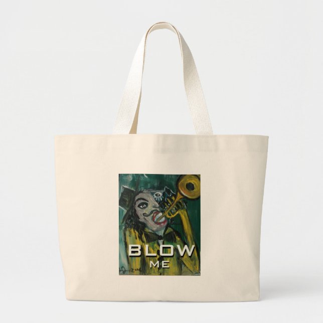 Bolsa Tote Grande Manda um Beijo (Frente)