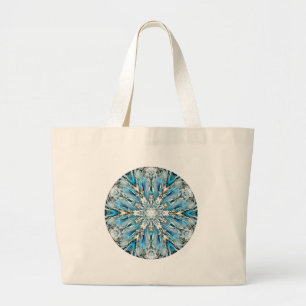 Bolsa Tote Grande Mandala da geleira de Mendenhall