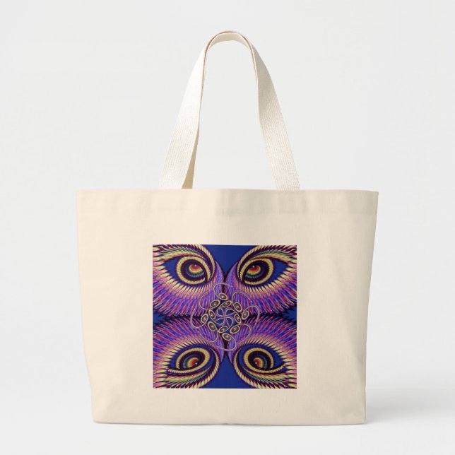 Bolsa Tote Grande Mandala Kundalini (Frente)