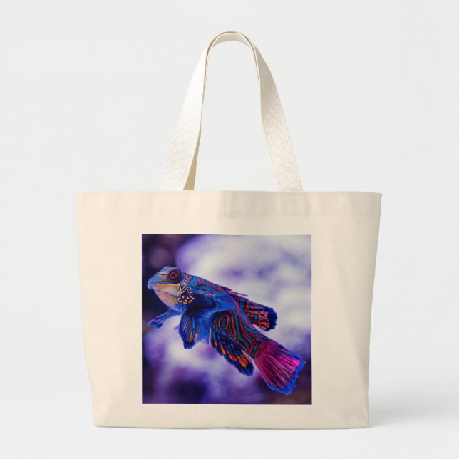 Bolsa Tote Grande Mandarin Goby Fish (Frente)
