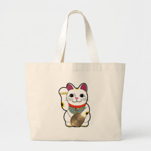 Bolsa Tote Grande Maneki Neko