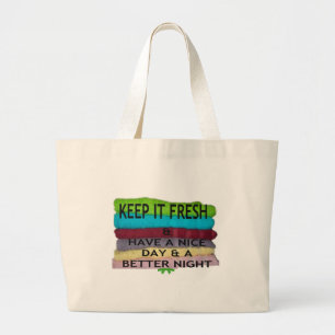 Bolsa Tote Grande mantenha-o livre