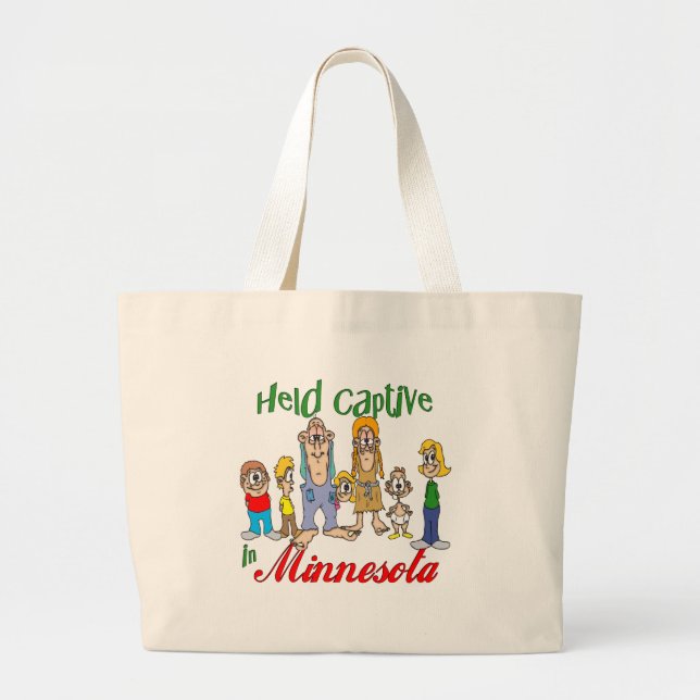Bolsa Tote Grande Mantida em cativeiro no Minnesota (Frente)