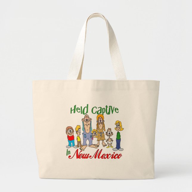 Bolsa Tote Grande Mão-de-Obra no Novo México (Frente)