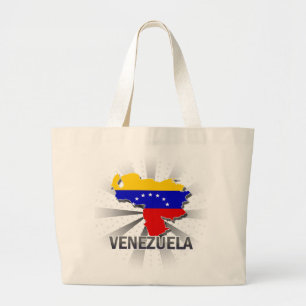 Bolsa Tote Grande Mapa 2,0 da bandeira de Venezuela