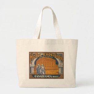 Bolsa Tote Grande Maravalhas Casablanca do hotel