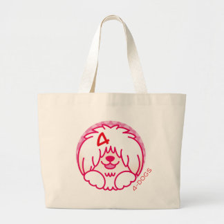 Bolsa Tote Grande marca de cor