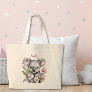 Bolsa Tote Grande Marca Personalizada De Tota De Koala Bear
