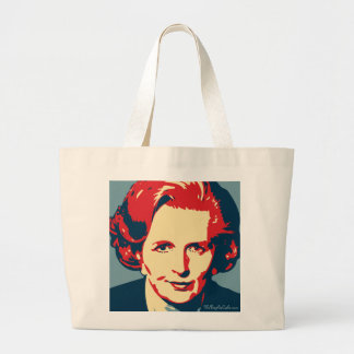 Bolsa Tote Grande Margaret Thatcher - ferro: Saco de OHP