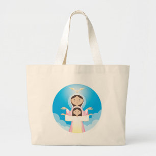 Bolsa Tote Grande Maria Mãe de Deus