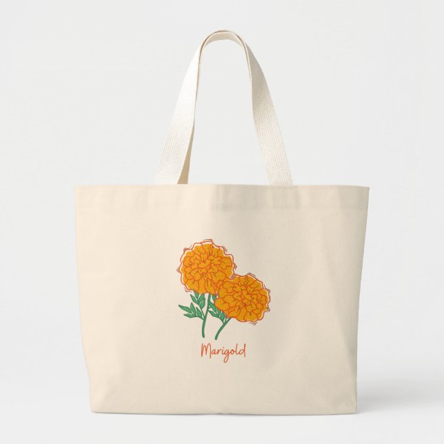 Bolsa Tote Grande Marigold Tote Bag (Frente)