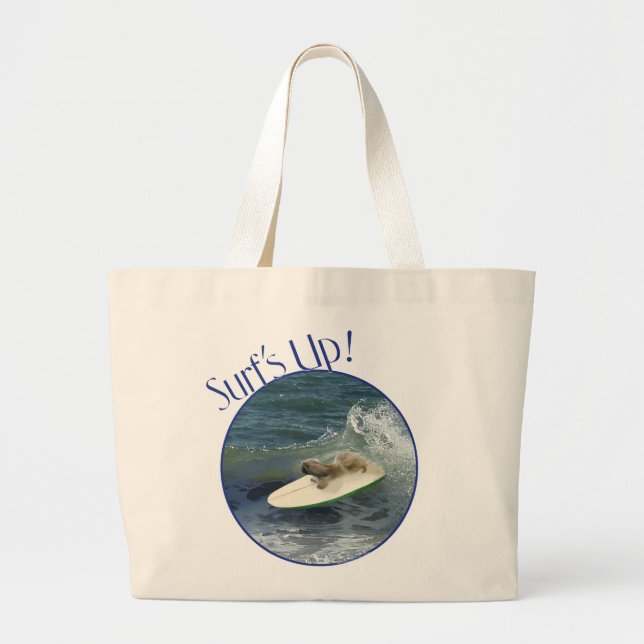 Bolsa Tote Grande Marinheiros Pequinês (Frente)