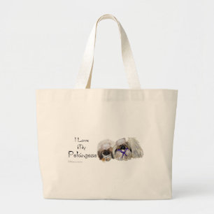 Bolsa Tote Grande Marinheiros Pequinês