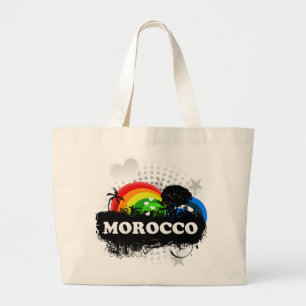 Bolsa Tote Grande Marrocos frutado bonito