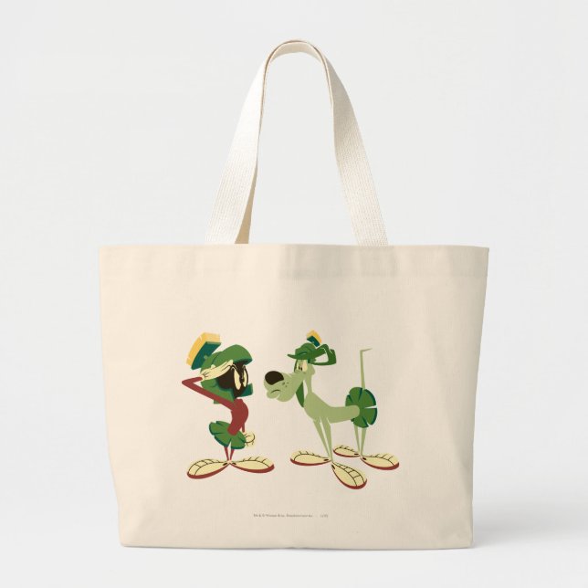 Bolsa Tote Grande MARVIN THE MARTIAN™ and K-9 (Frente)