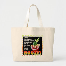 Bolsa Tote Grande MARY SANGRENTA, Carregada de Bebida!