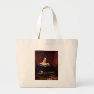 Bolsa Tote Grande Mary Shelly "Amor Nunca Visto" Presentes & Cartões