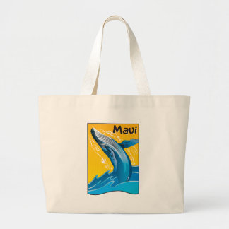 Bolsa Tote Grande Maui Whale Bag