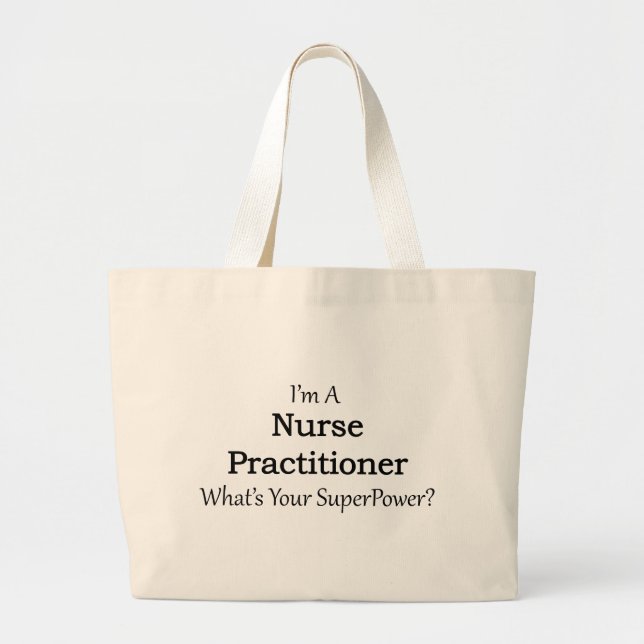 Bolsa Tote Grande Médico da enfermeira (Frente)