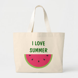Bolsa Tote Grande Melancia