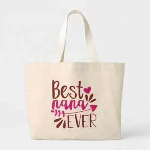 Bolsa Tote Grande Melhor Nana jamais dita arte