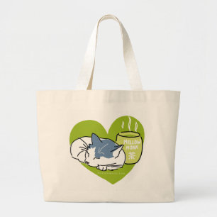Bolsa Tote Grande Mellow Cat Jumbo Tote