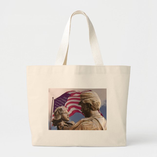 Bolsa Tote Grande Memorial Day Homecoming (Frente)