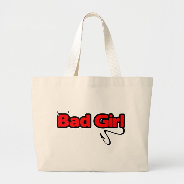 Bolsa Tote Grande Menina Má (Frente)