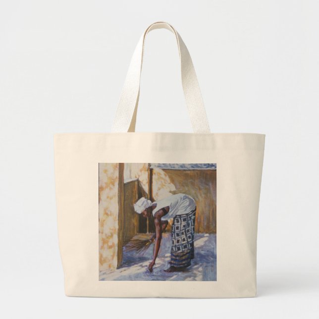 Bolsa Tote Grande Menina que varre II 2002 (Frente)