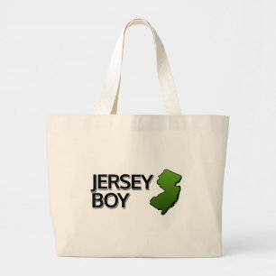 Bolsa Tote Grande Menino do jérsei