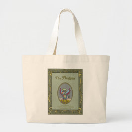 Bolsa Tote Grande Merch Tote Bag Literário 'The Magpie'