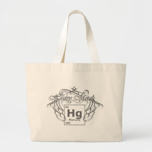Bolsa Tote Grande Metal pesado