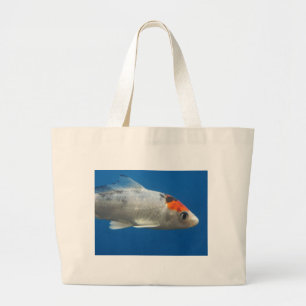 Bolsa Tote Grande Meu Peixe de Peixe Koi