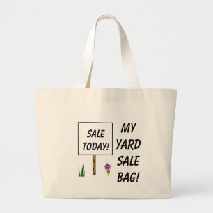 BOLSA TOTE GRANDE MEU SACO DA VENDA DE JARDIM!